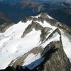 Looking down the North Ridge from the summit.