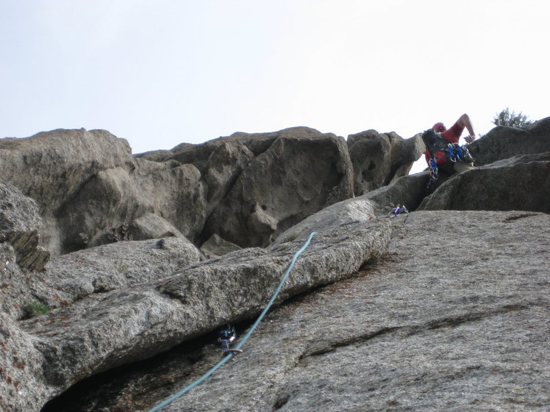 A quick mover over the roof and hello beautiful hand crack!