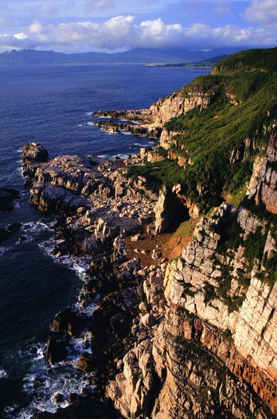 View of Long Dong, Taiwan looking south.