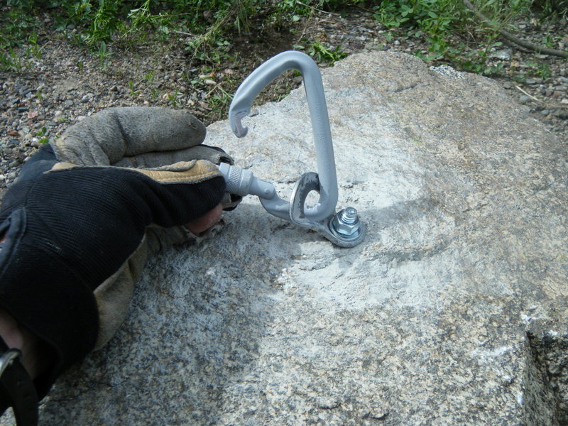 The gate on the carabiner popped outside the biner and wouldn't return. Pretty wild to think about the forces involved. 