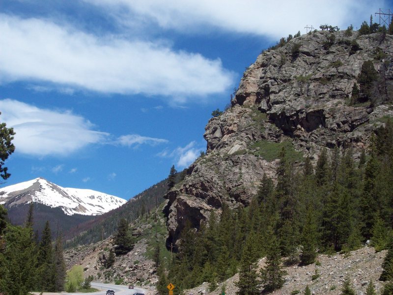 Goat Rock and at times noisy I-40.