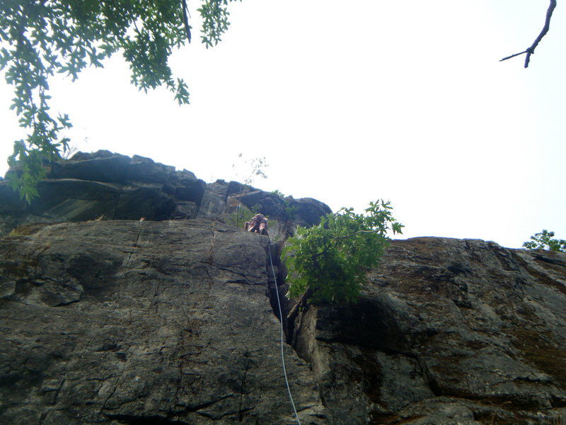 When you have Stealth Rubber, everything is a foothold. Kevin running it out all the way to Catapult