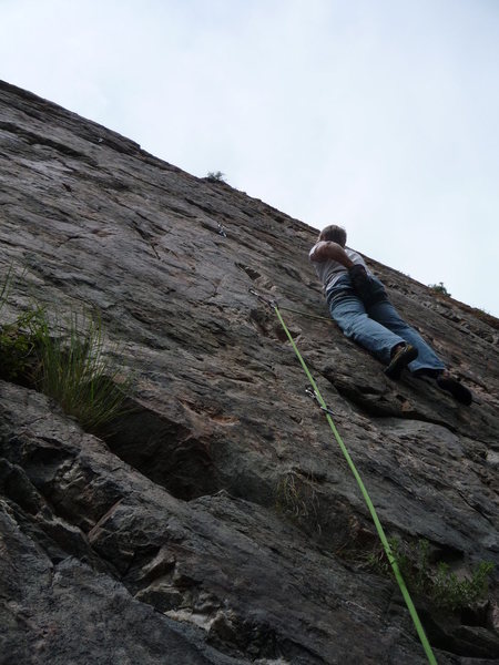 Excellent slab climbing!