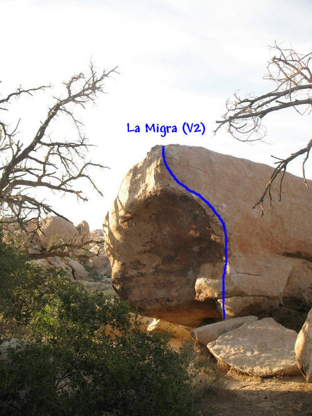 La Migra (V3), Joshua Tree NP