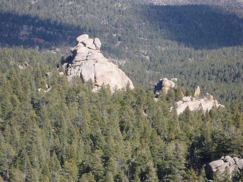 Da Butts as seen from Asshole Rock.