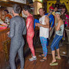 Spandex and Traddie Day - One of the few places you can get away ordering your meal like this!