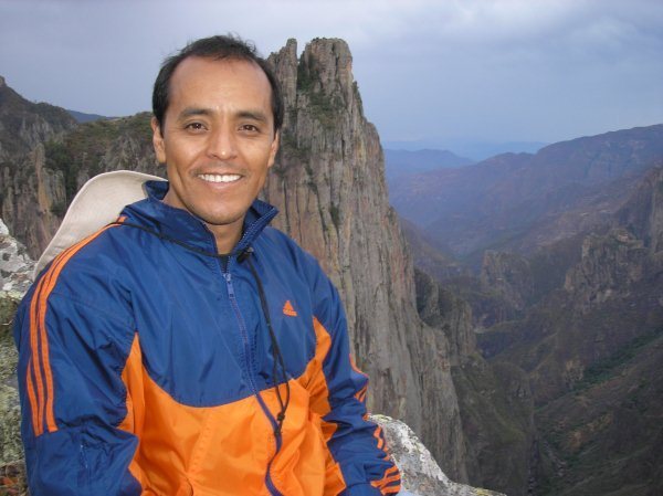 El Gigante (884 mts) in Candameña canyon, view from Piedra Volada waterfall