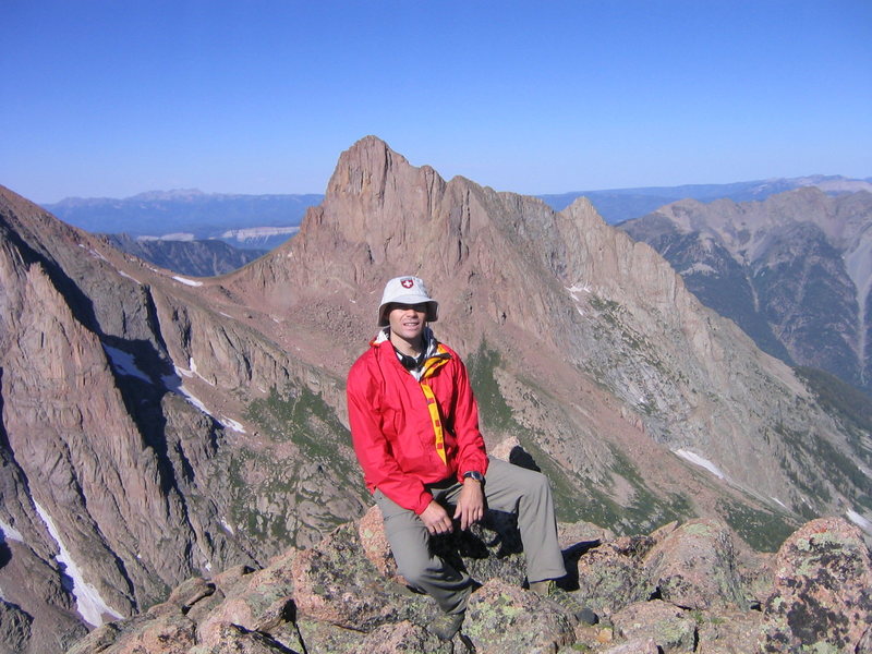 Pigeon Peak from Monitor Peak.