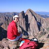 Jack Eggleston on Monitor Peak.  Turret and Peak 15 behind.