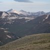 View of Sneffels from Grouse Gulch Saddle