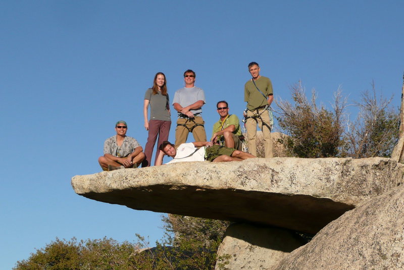 Climbing Friends at McCain Valley, CA