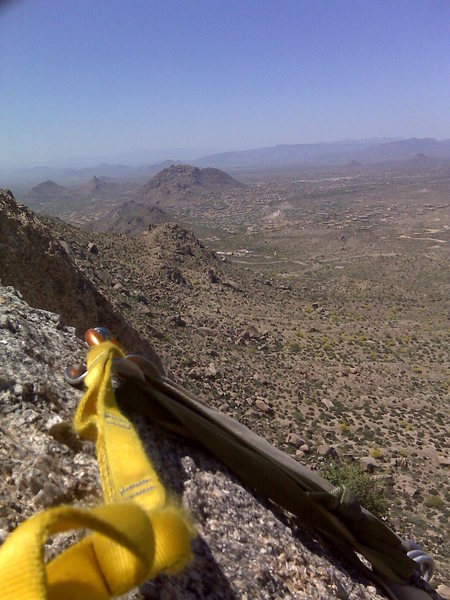 PP & Troon from atop Gwall