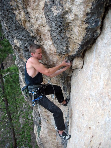 Clay Stoner muscles up Vice Gripped.