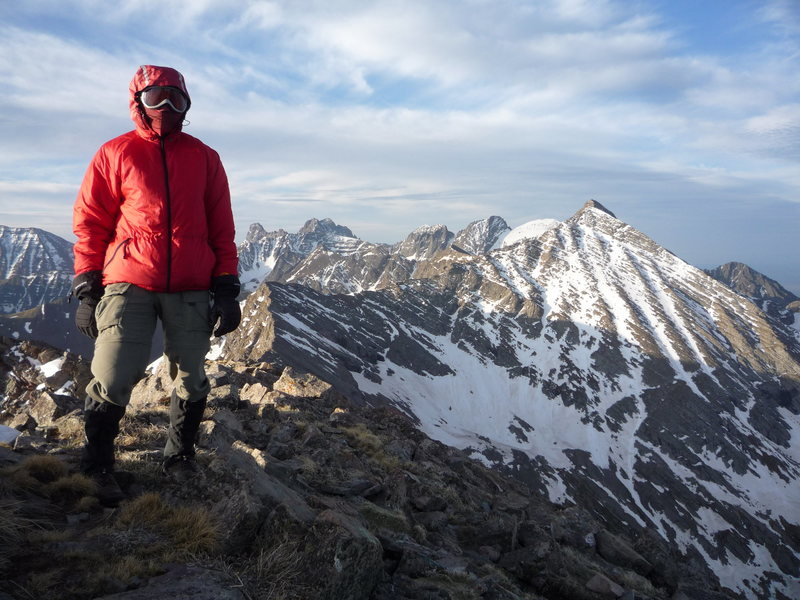 Summit of Fluted Peak