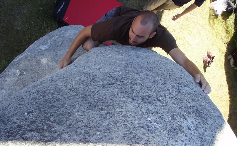 hose beats nearing the crux (march 2007)