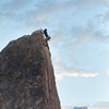 Myles topping out on the Sharks Fin.