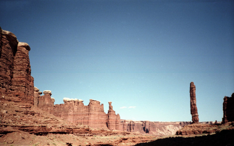 Standing Rock from the approach