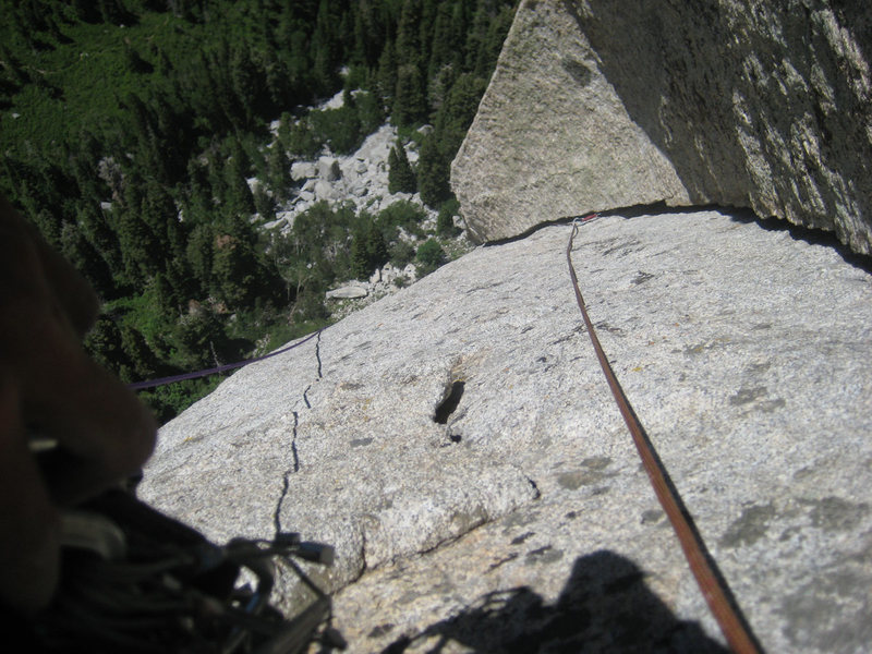 The greatest lieback crack in the Wasatch?!