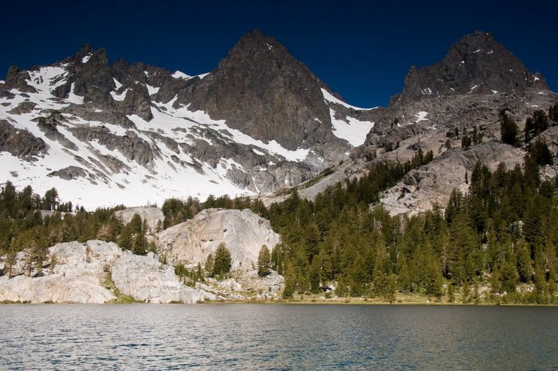 Mt Ritter from Lake Ediza