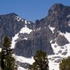 Mt Ritter from the pass to Lake Garret