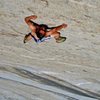 Jeremy Freeman on 'Space Tits', Tenaya Canyon.