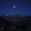 Full moon over Jenkins Mtn.