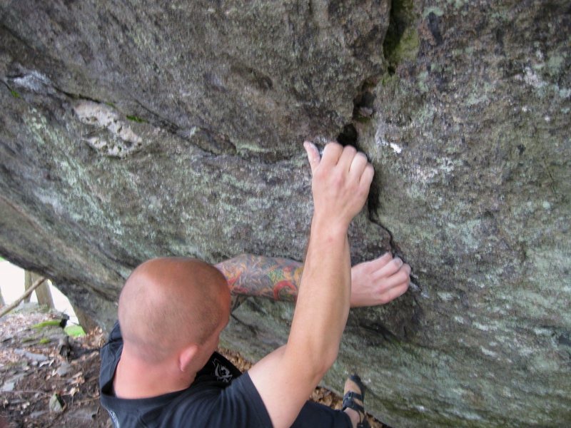 "True Grit", Contact Station Boulders, Grayson Highlands State Park, Va