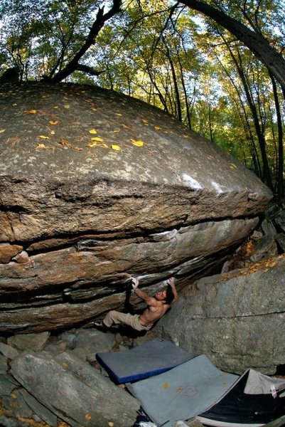 Steve Sallemi Big Black, Lost City, Gunks, NY-photo by Craig Copelin