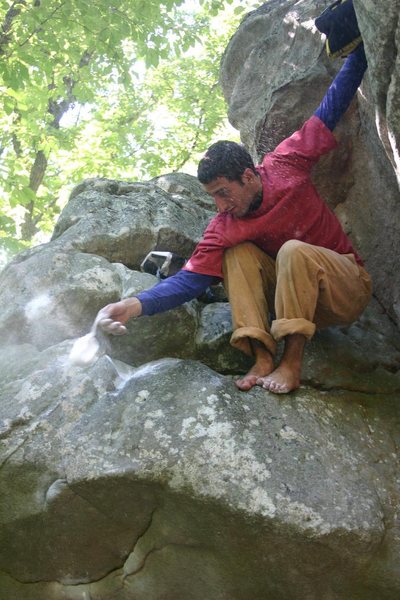 Steve dusting Inspect Her Gadget, HP40, Alabama