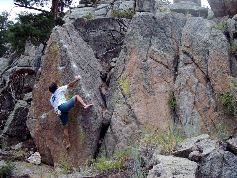 Up Spire, Boulder Canyon.