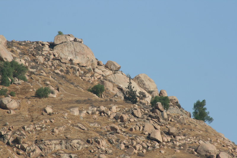 Joe Brown and Halfdome Boulder Area