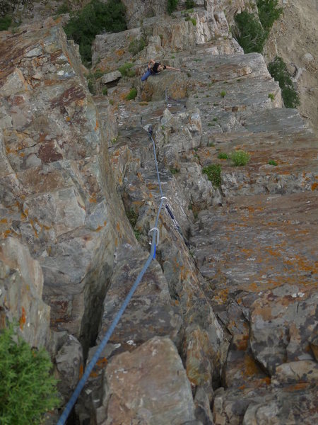 Krissy low on the 4th pitch