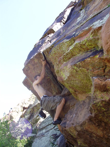 Pulling through a roof in the Land of the Overhangs