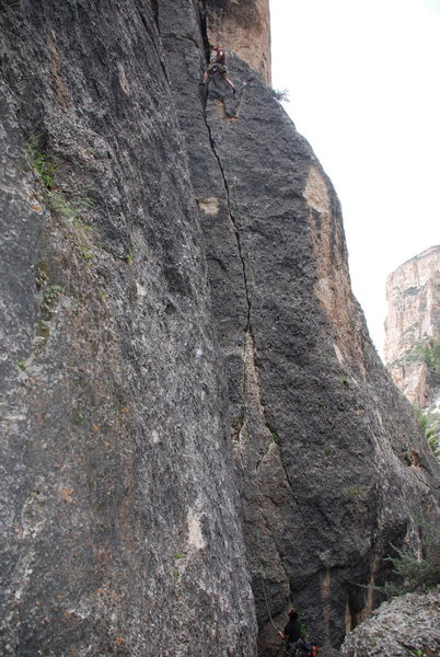 Top of the 5.9 section of Ice Station Zebra.  Sweet Route! 