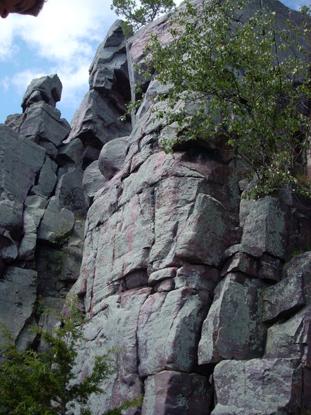 Mary Jane is the right south face of this block. 