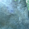 fun crack in the cluster of boulders next to Magic Pond