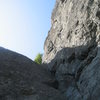 Looking up the first pitch of Zig Zag from the base.