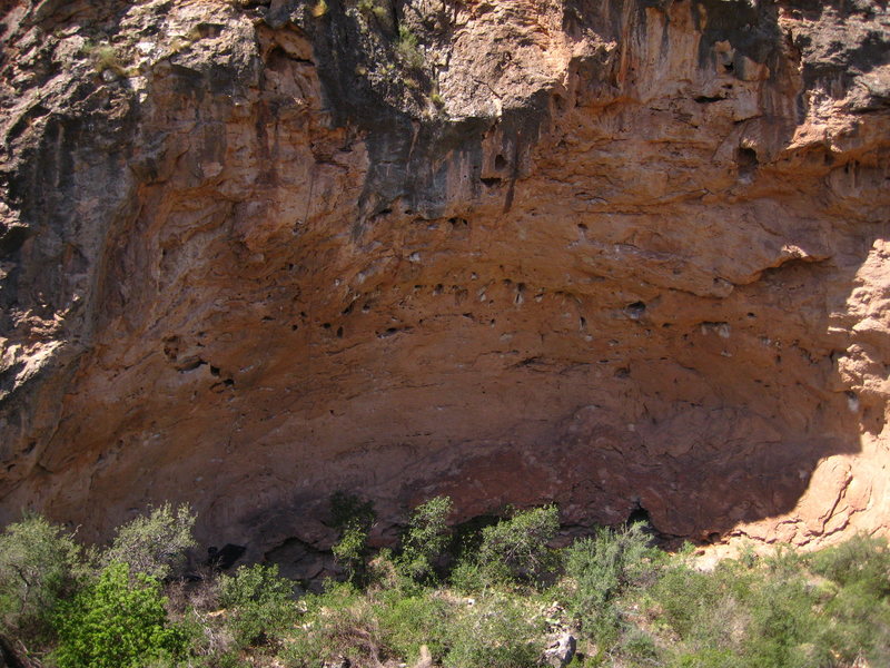 View of the Big Horn wall 