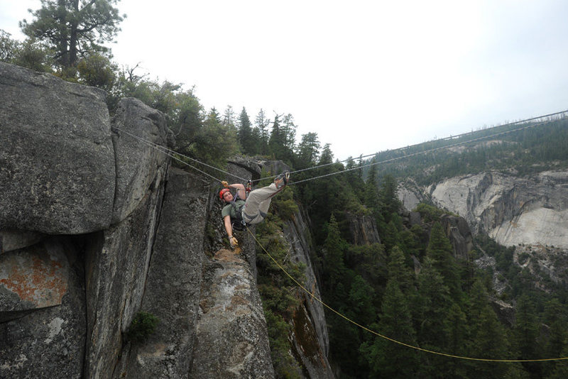 Alex Abzug on the Rostrum tyrolean