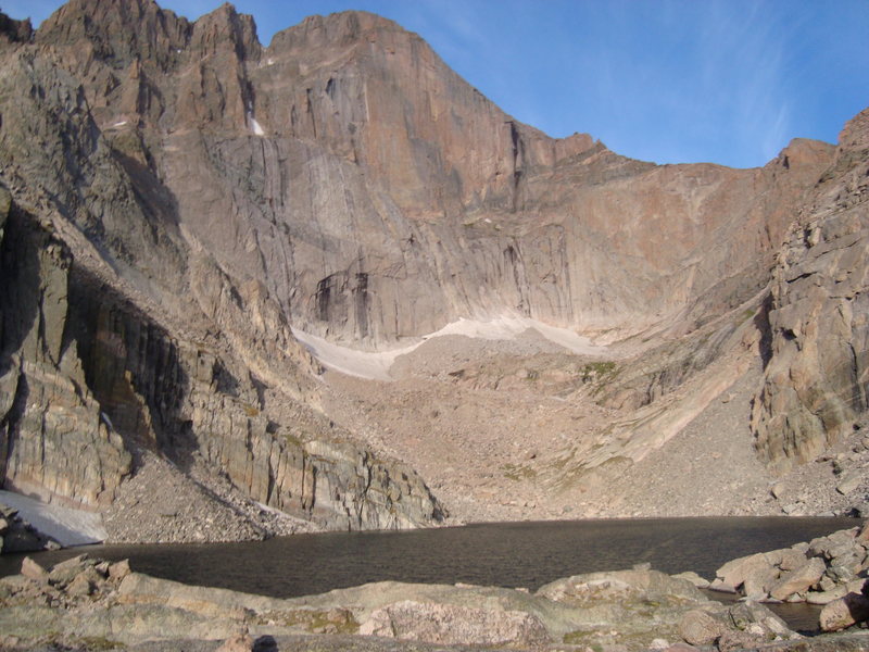 The Diamond and Chasm View from across the lake.