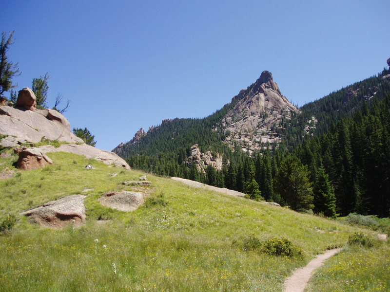 View from the hiking trail.