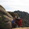 on the pre-summit of Square Top Dome 