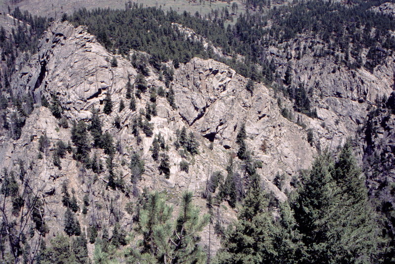 LA formation and Midnight Rock, Upper Dream Canyon