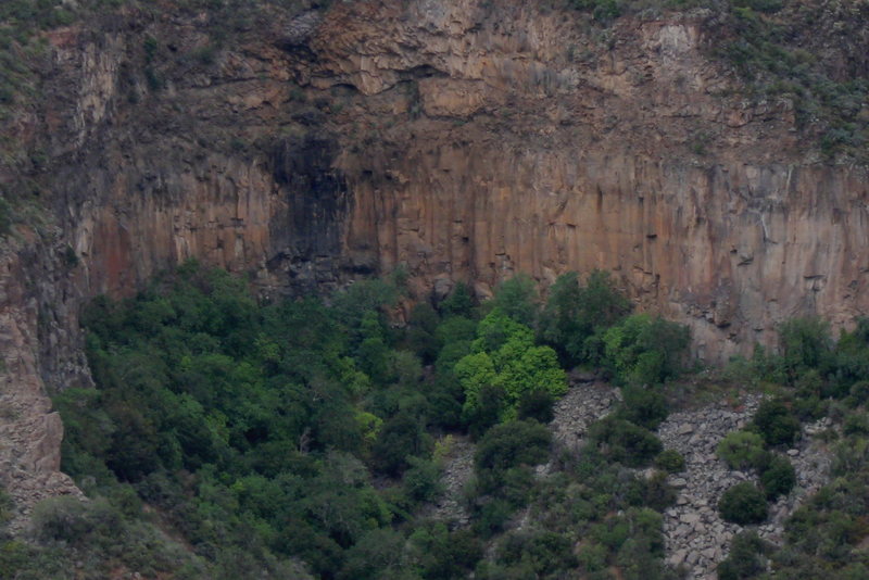 The Main Amphitheater, Right Wall, and Double Clutching Wall as seen from across the way...