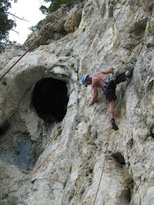 Bone Yard Crag me on Bat Bone 5 11-