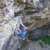 when brandon and i first saw this photo, we couldn't believe how big that hueco appears. it looks like a frickin ledge!