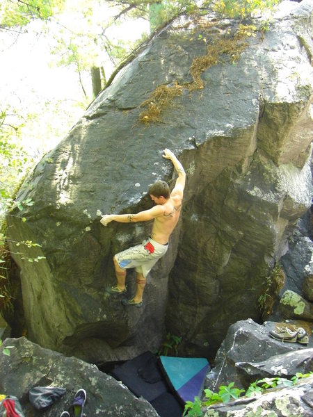 Dobbe at the lip.