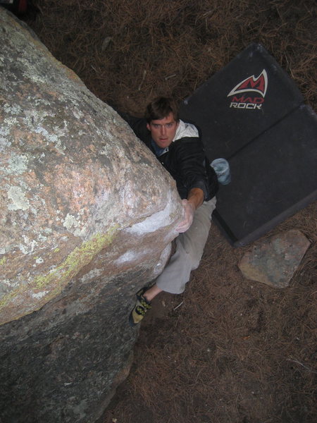 Classic TP problem Dark Star Arete, aka- "Don't forget your sun glasses!"