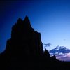 Dawn below Shiprock.