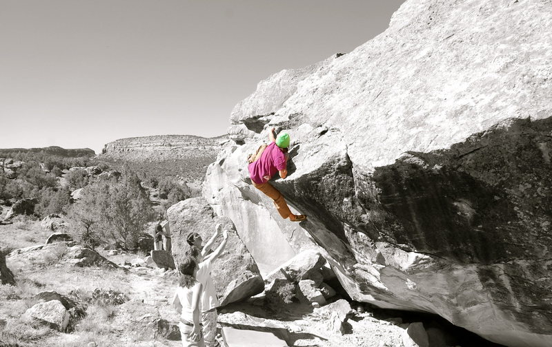 Topping out.